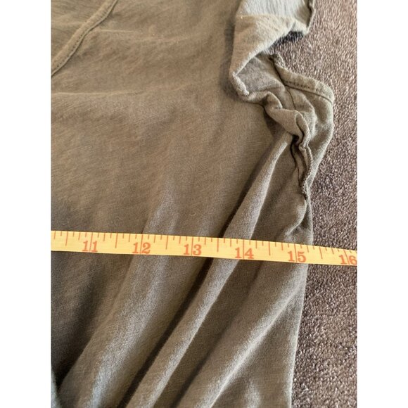 Velvet by Graham & Spencer Wrap Jumpsuit Blue Cotton Romper Casual Chic Revolve - Picture 8 of 10